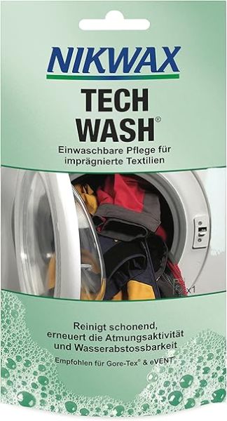 Nikwax Tech-Wash für Membranbekleidung Outdoor Kleidung Flüssigwaschmittel