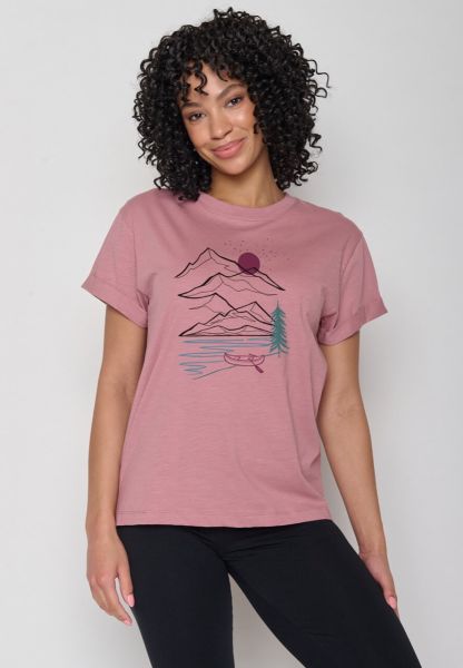 Greenbomb Mountain-Top T-Shirt Women