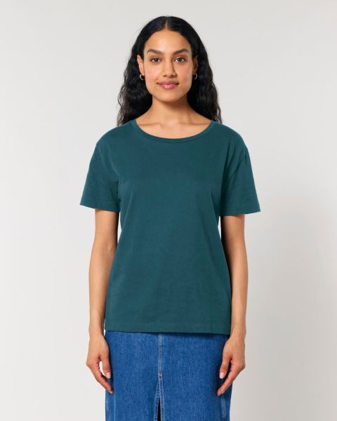 Oikos PureComfort Damen T-Shirt Petrol Bio Fair