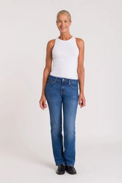 KOI Midwaist Jean droit femme Emi