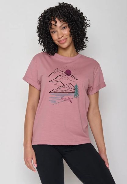 Greenbomb Mountain Top T-Shirt Femme