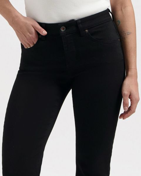 Kuyichi Skinny-Jeans Carey Forever Black Mid-Waist